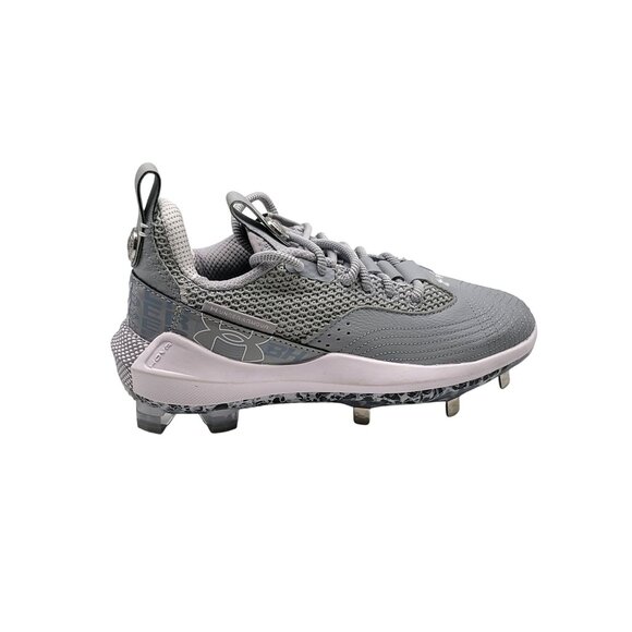 Under‎ Armour Harper 7 Elite Low MCS Baseball Cleats Size 6.5 3025585 102 Gray - Picture 1 of 8
